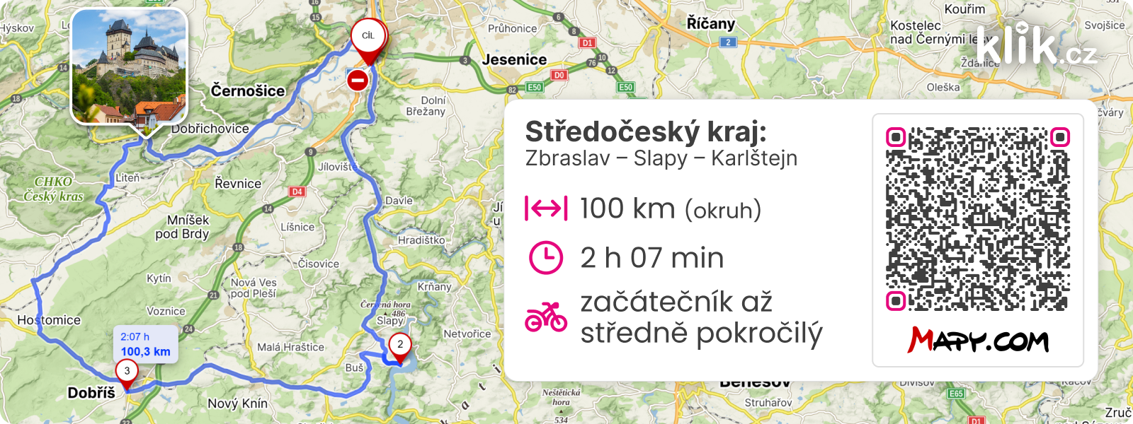 Výlet na motorce Středočeský kraj_PC