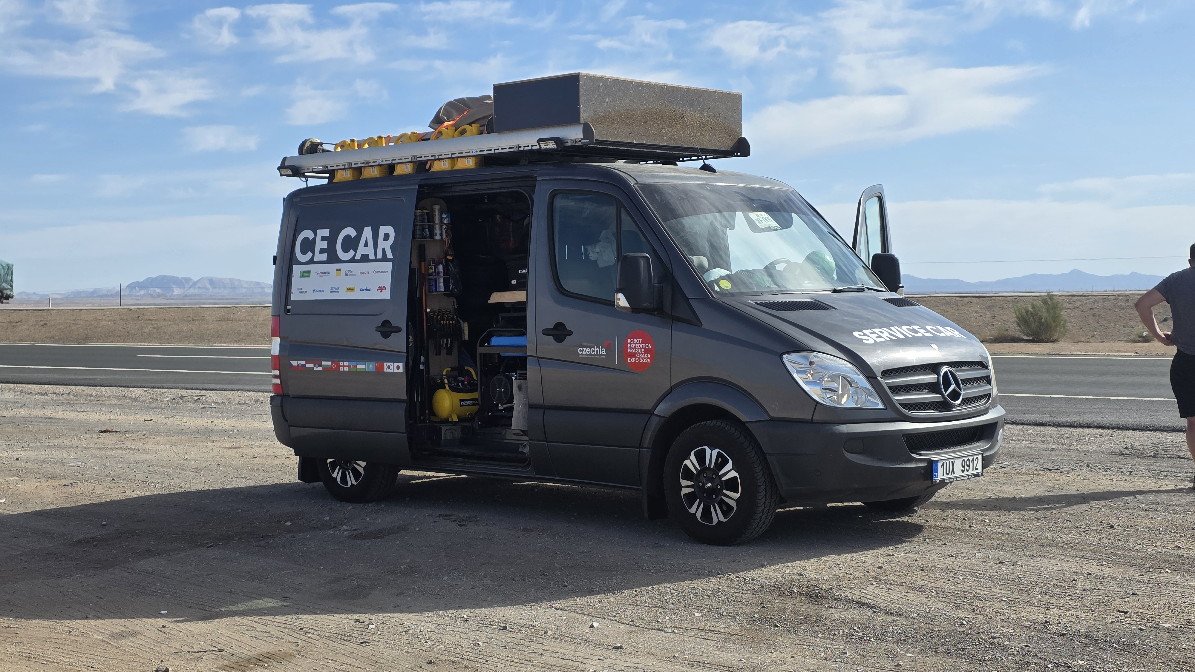 servisní vozidlo